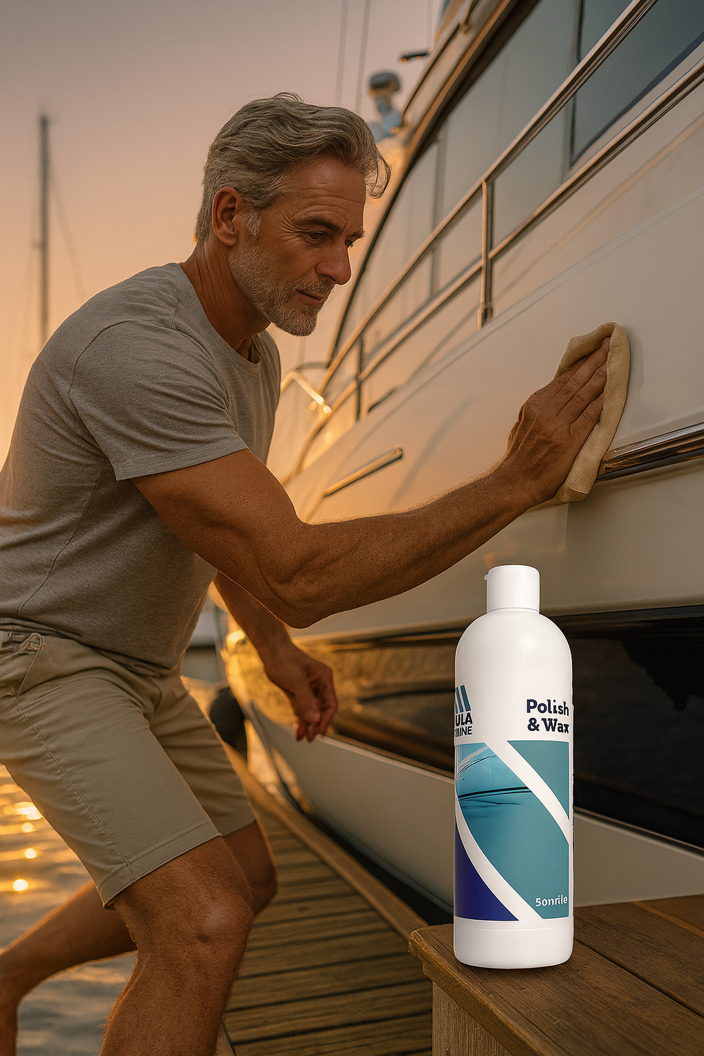 Aqua Marine Polish & Wax 500ML