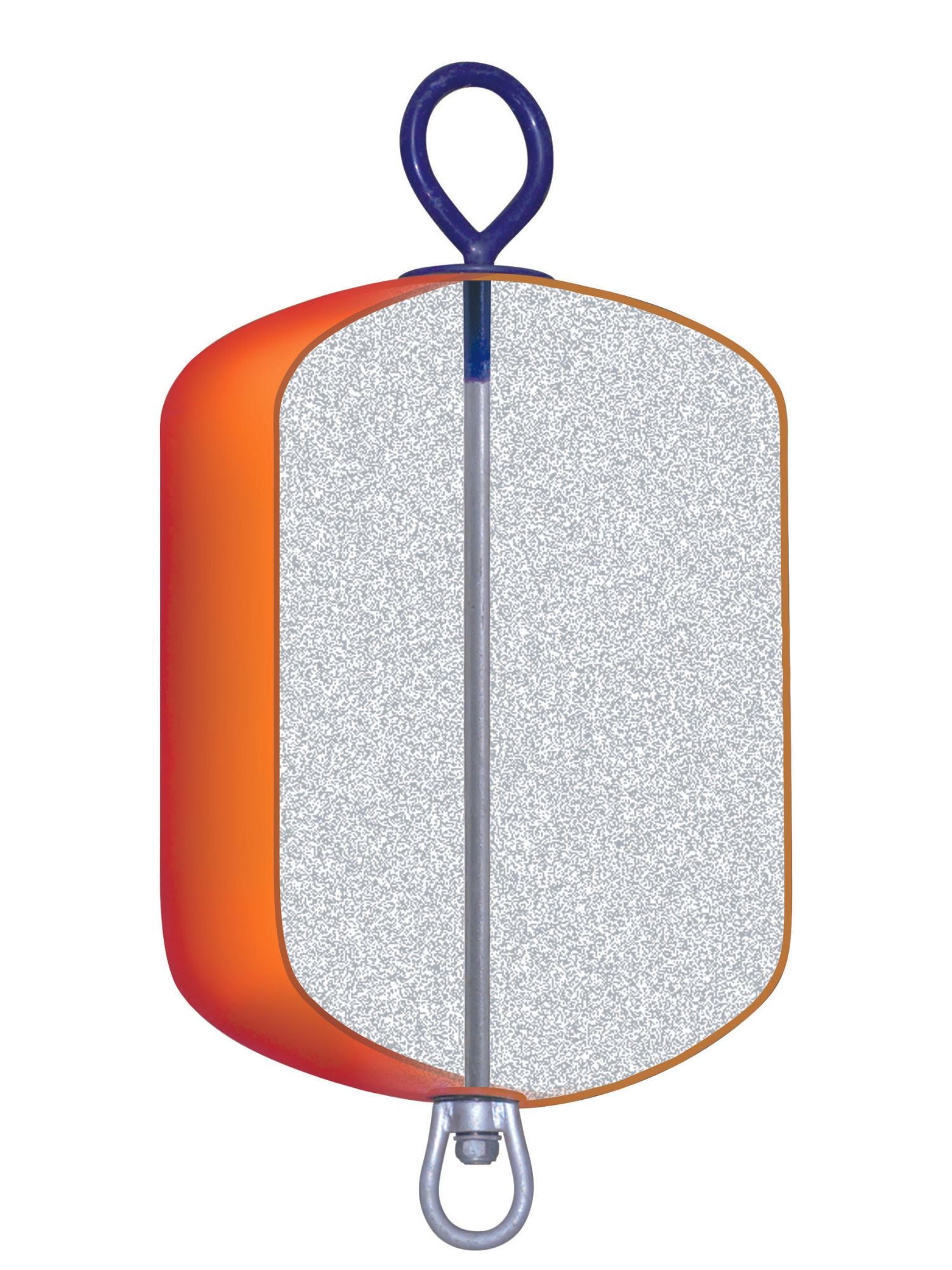 Polyform MB40 NonInflatable Mooring Buoy 430mm(H)x380mm(D) Boat