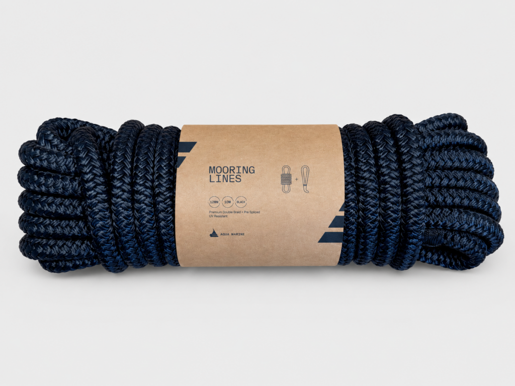 Aqua Marine 12mmx10m Mooring Line with Splice